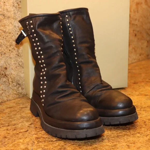 AS98 Duke Boots Size 41 Black - Picture 6 of 12